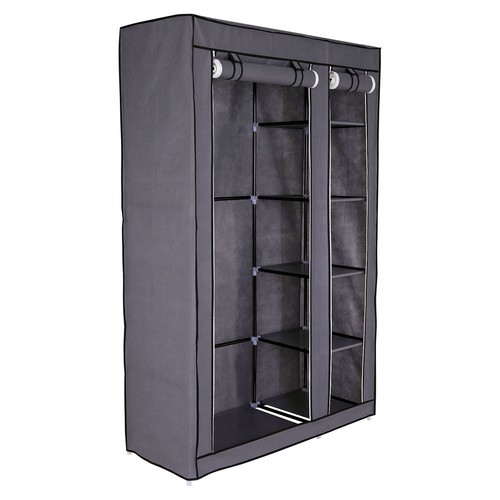 Dibea stoff kleiderschrank - dibea, stoff-kleiderschrank