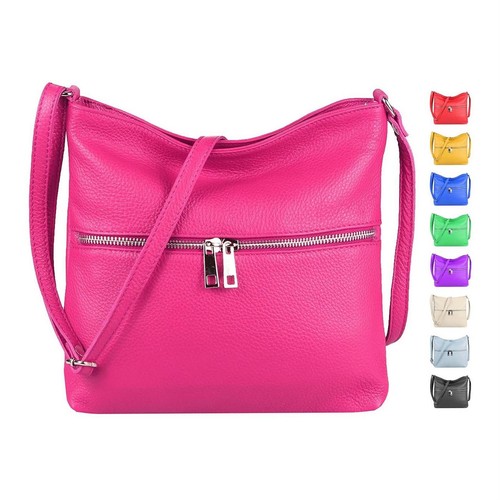 Damen echt leder tasche - leder, cross