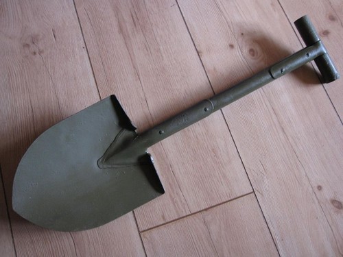 Army spaten shovel - army,