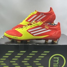 Seltene Adidas F50 adizero miCoach Fußballschuhe Fußball Stollen gelb/orange