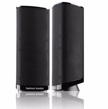2x Harman Kardon Satelliten Lautsprecher HKTS 11 16 2 schwarz BDS sehr gepflegt