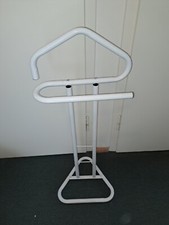 Herrendiener,  Kleiderständer wie neu,  weiß