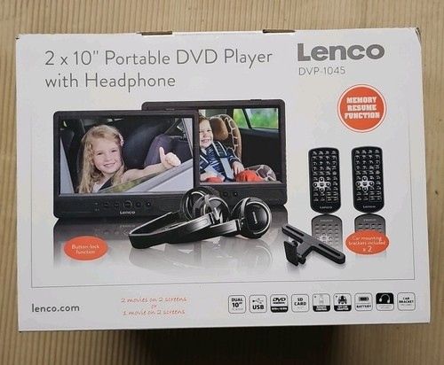 Lenco portable dvd - lenco, 2×
