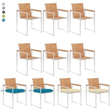 Gartenstuhl mit Kissen