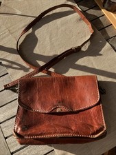 Handtasche Umhängetasche The Bridge Italien echtes Leder