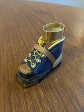 Vintage miniatur skischuh - miniatur,