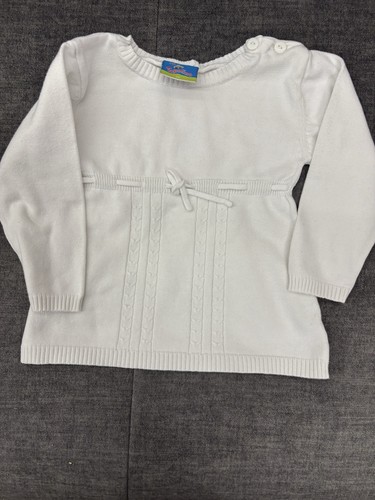Strick pulli tunika weiß - pulli, gr