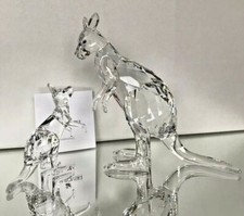 Swarovski Känguru Mutter mit Baby Kangaroo Mother with Baby 5428563 OVP MIB (L1)