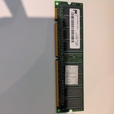 Micron 64MB PC100 SDRAM 168-pin DIMM MT8LSDT864AG-10E27 CL2