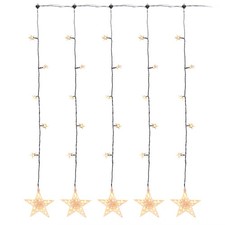 LED Sternenvorhang 105x100 cm