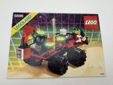 LEGO ® Bauanleitung Legoland Space Classic 6896 M Tron Instruction ungelocht 299