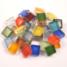 Glassteine Mosaik Soft bunt
