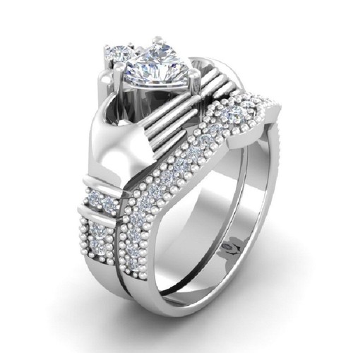 14k weißgold 00ct diamant - weißgold,