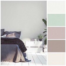 Einfarbige Vliestapeten mit