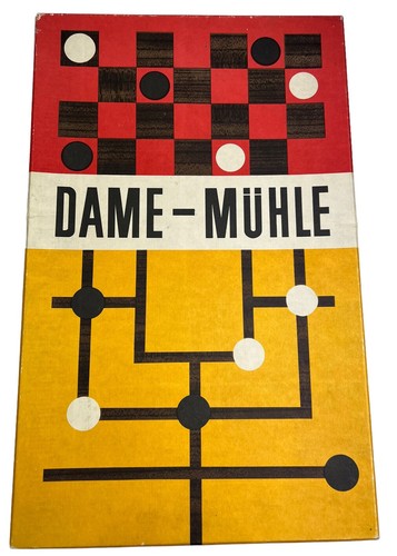 Dame mühle brettspiel - dame,