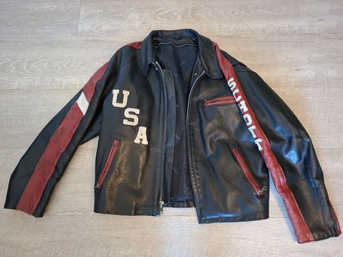 Schott made usa lederjacke - schott,