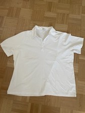 NANSO damen Poloshirt Weiß, Baumwolle TOP ZUSTAND Göẞe 50 52 XXXL NEUw