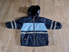 Jacke, Regenjacke, gefüttert, TCM, blau, Gr. 86/92