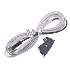 Original AVM Fritz!Box Y Kabel DSL Internet RJ45 Y Kabel + TAE Adapter Schwarz