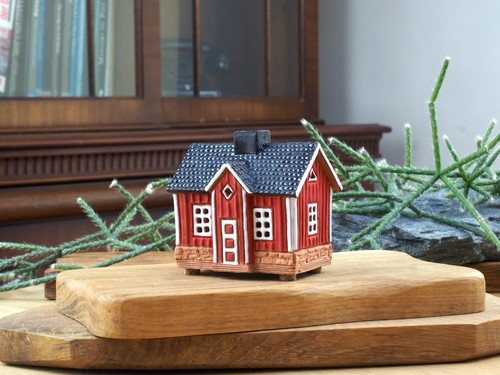 Keramik räucherkegelhaus - keramik,
