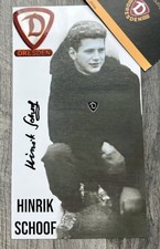 Autogrammfoto HINRIK SCHOOF SG