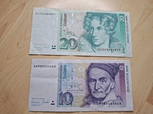Banknoten bundesrepublik - banknoten,