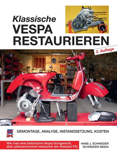 Klassische vespa restaurieren - klassische,