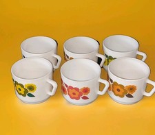 6 Arcopal France Tassen Lotus