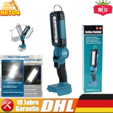 18V LED Arbeitsleuchte 3000LM 140° Weitwinkel Verstellbar Für Makita Li ion Akku