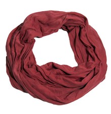 Loop runder Schal Rundschal Tuch Damen Herren Unifarben Baumwolle Schlauch TV22*