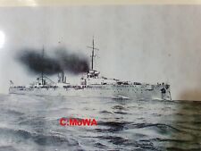 Postkarte (SM großer Kreuzer "von der Tann"), Kriegsmarine, german navy, WK 1