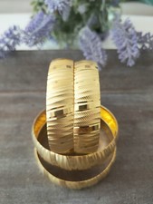 Adana Burma Kum Setina Model 3 Bilezik Gold Armreifen 22 Karat vergoldet