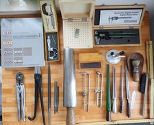 Konvolut gebrauchtes Goldschmiede Werkzeug
