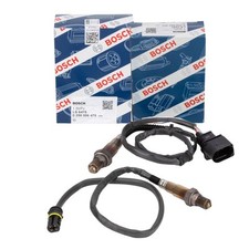 BOSCH VOR+NACH Kat Lambdasonde für MERCEDES W203 C209 A209 W211 R171 M271