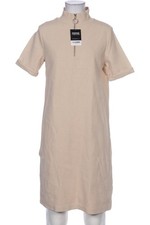 hessnatur Kleid Damen Dress Damenkleid Gr. EU 36 Baumwolle Beige #ftdo32z