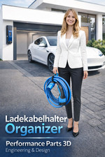 EV Typ-2 Ladekabelhalter &