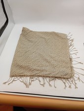 POLO JEANS COMPANY Trachtentuch Damen Tuch wollweiß Elegant