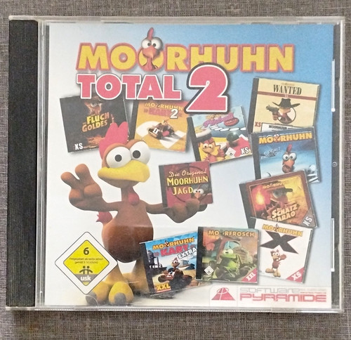 Moorhuhn total cd rom - total, pc