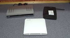 Fritz Box 7170, Vodafon Easy Box803, Comag SL 35, Kabel