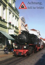 Ak Der Molli mit Lok 99 323