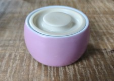 Arzberg Chromatics Zuckerdose mit Deckel Porzellan Lavendelrot,Porzellan Vintage