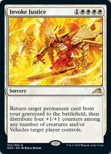 Invoke justice kamigawa - justice, ~