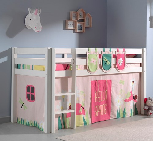 Spielbett hochbett kinderbett - spielbett,