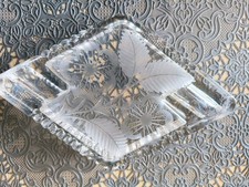 Kristall Aschenbecher Anemone