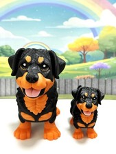 2pc Rottweiler 3D Printed