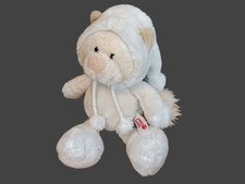 NICI SCHNEEKATZE MÄDCHEN KATZE SNOWDREAMS STOFFTIER ZIPFELMÜTZE 25 CM SNOW CAT