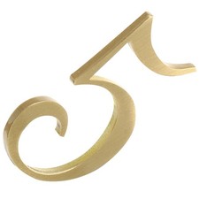 1 Stück Kupfer Türnummer