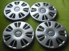 Original Opel Radkappen Satz 4-Stück 16 Zoll, Silber, TOP Zustand
