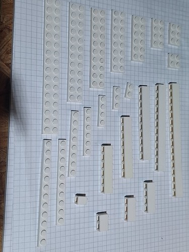 Lego basic weiß einreihig - lego,