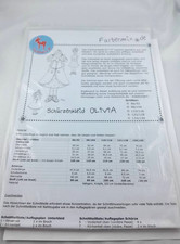 Farbenmix  Olivia  Papier Schnittmuster Gr. 86-140 Schürzenkleid Mädchen